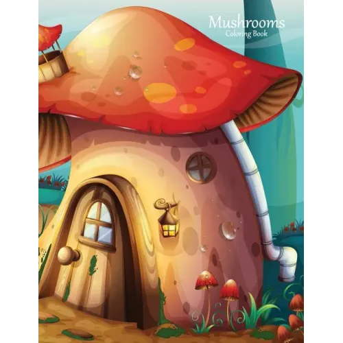 Mushrooms Coloring Book 1