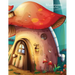 Mushrooms Coloring Book 1