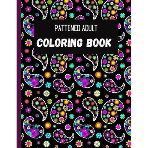 Patterned Adult Coloring Book