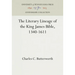 The Literary Lineage of the King James Bible, 1340-1611