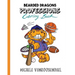 Bearded Dragons Professions Coloring Book