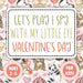 Let's Play I Spy Valentine Ages 2-5: Fun Educational Guessing Game Interactive Picture, Coloring and Educational Game Book For Little Kids, (Valentine