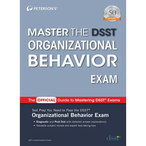Master the DSST Organizational Behavior Exam