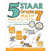 5 STAAR Grade 7 Math Practice Tests: Extra Practice to Help Achieve an Excellent Score