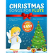 Christmas Songs for Flute: Easy music sheet notes with names + lyric + chord symbols. Great gift for kids. Popular classical carols of All Time f