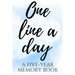 One Line a Day: A Five-Year Memory Book