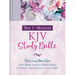 The 1-Minute KJV Study Bible (Lavender Petals): Featuring Nearly 900 Quick, Easy-To-Read Entries on Scripture's Key People, Places, Events, and More