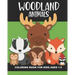 Woodland Animals Coloring Book for Kids Ages 1-5: Cute and simple images of a bear, moose, turtle, snake, chipmunk, skunk, squirrel, and more - Fun ba