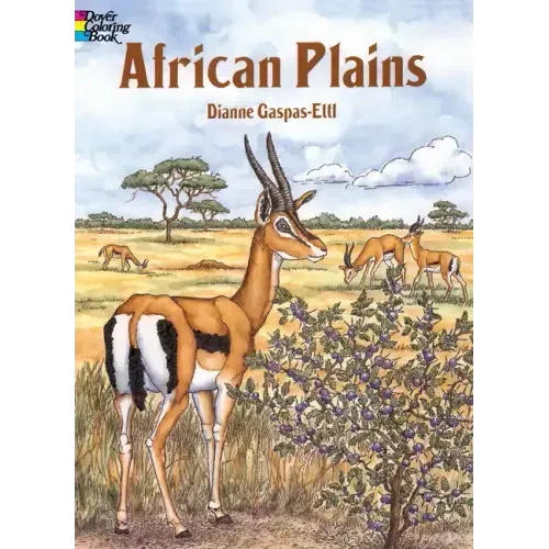 African Plains Coloring Book