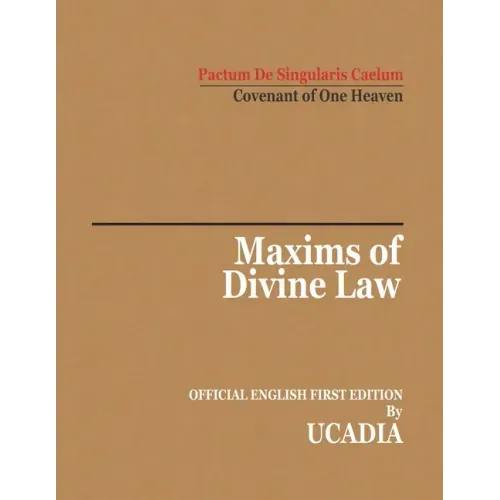 Maxims of Divine Law