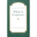 What Is Scripture?