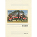 Vintage Lined Notebook Large Letter Greetings from Chino, California