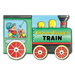 Curious George's Train (Mini Movers Shaped Board Books)
