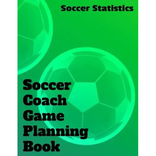 Soccer Coach Game Planning Book