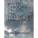 South Carolina 1780 [1775-1784] Volume 1, A Through K