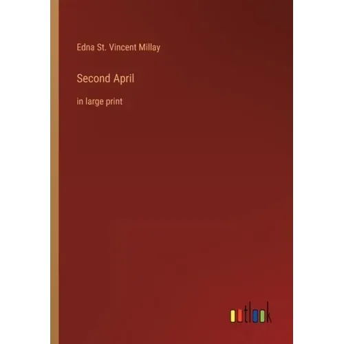 Second April: in large print