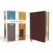Niv, Kjv, Nasb, Amplified, Parallel Bible, Bonded Leather, Burgundy: Four Bible Versions Together for Study and Comparison