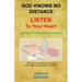 God Knows No Distance - Listen to Your Heart - Journey of Healing and Homecoming