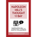 Napoleon Hill's Thought for the Day