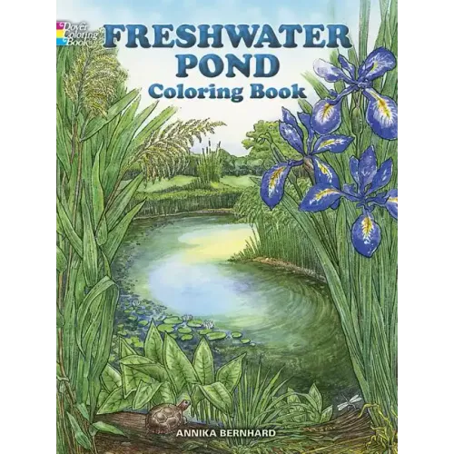 Freshwater Pond Coloring Book