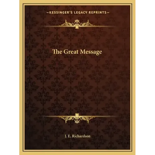 The Great Message