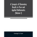 A Synopsis of Elementary Results in Pure and Applied Mathematics (Volume I)
