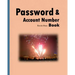 Pass word & Account Number Book: You no longer forget the bank password, keywords.