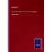 Supplemental Catalogue of Canadian Apparatus