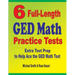 6 Full-Length GED Math Practice Tests: Extra Test Prep to Help Ace the GED Math Test