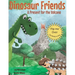 Dinosaur Friends: 2 books in 1: A Present for the Volcano and Saving Conifer's Eggs