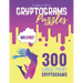 Cryptograms Puzzles: Cryptograms Quotes Puzzles, Cryptogram Families Puzzle Book, Book Of Cryptograms