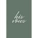 His Vows: Olive Green Wedding Vow Book Elegant Lettering Vow Booklet For Men
