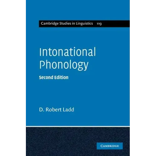 Intonational Phonology