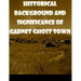 Historical Background and Significance of Garnet Ghost Town