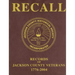 Recall Records of Jackson County Veterans, 1776-2004