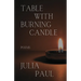 Table with Burning Candle