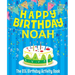 Happy Birthday Noah - The Big Birthday Activity Book: (Personalized Children's Activity Book)