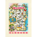 Vintage Lined Notebook Greetings from Wisconsin, Elkhorn