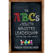 The ABC's of Youth Ministry Leadership: Actions That Bridge Lasting Connections (Pocket Book): Action That Bridge Lasting Connections (Pocket Book)