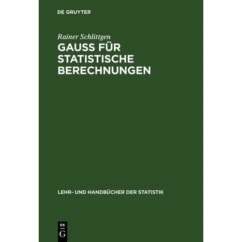 GAUSS für statistische Berechnungen