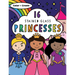 Stained Glass Coloring Princesses