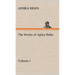 The Works of Aphra Behn, Volume I
