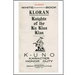 Kloran: Knights of the Ku Klux Klan