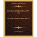 European Land Battles, 1939-1943: The Military History Of World War II V1