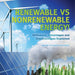 Renewable vs Nonrenewable Energy! Difference, Advantages and Disadvantages Explained Grade 6-8 Earth Science