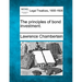 The principles of bond investment.