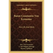 Baron Constantin Von Economo: His Life and Work