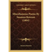 Miscellaneous Poems by Susanna Rowson (1804)
