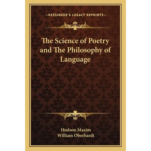 The Science of Poetry and the Philosophy of Language