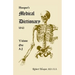 Hooper's Medical Dictionary 1843. Volume 1, A-J